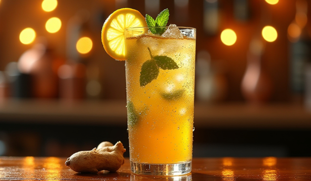 Имбирный коктейль