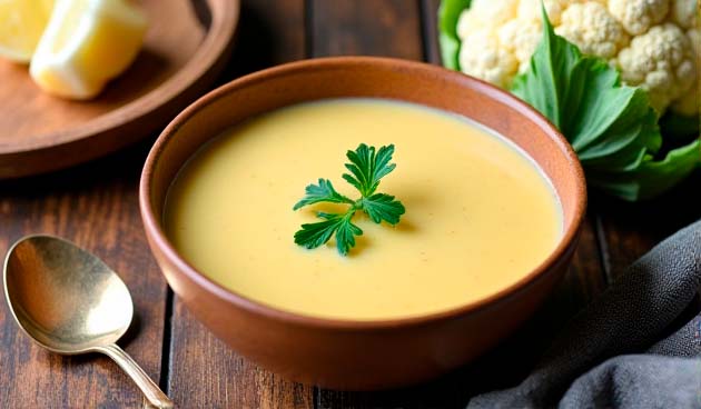Суп-пюре из цветной капусты