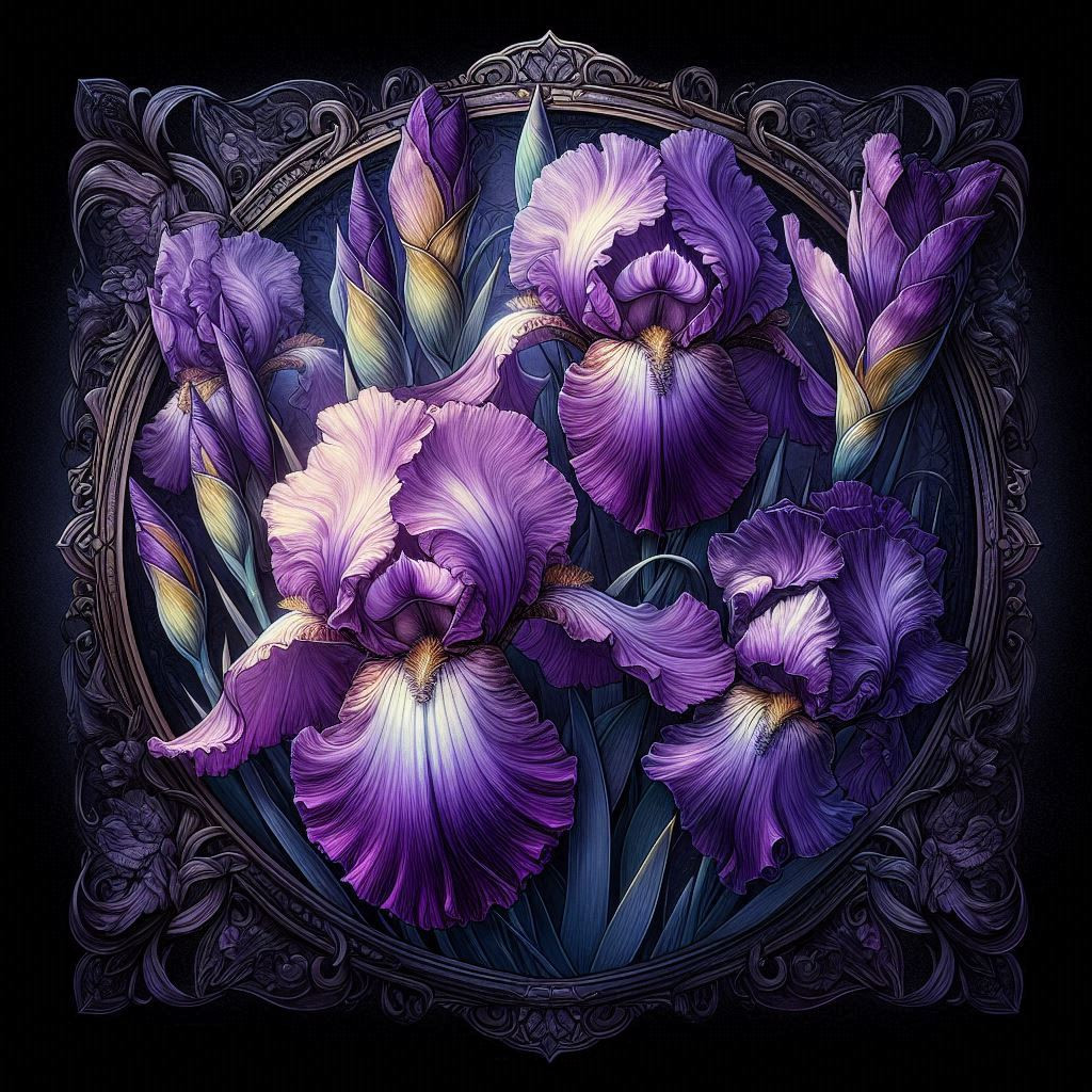 Картинки на аватарку зеленого, фиолетового и разных цветов