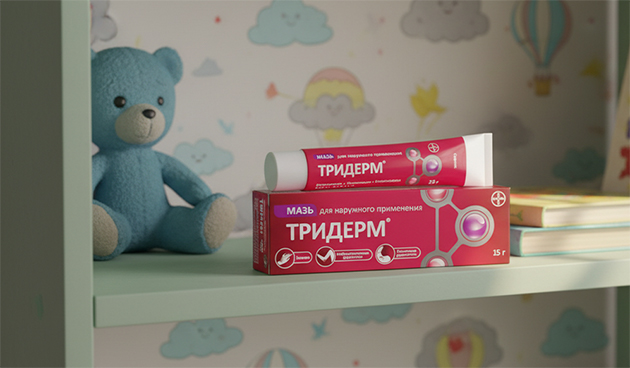 Мазь «Тридерм» — «Байер»
