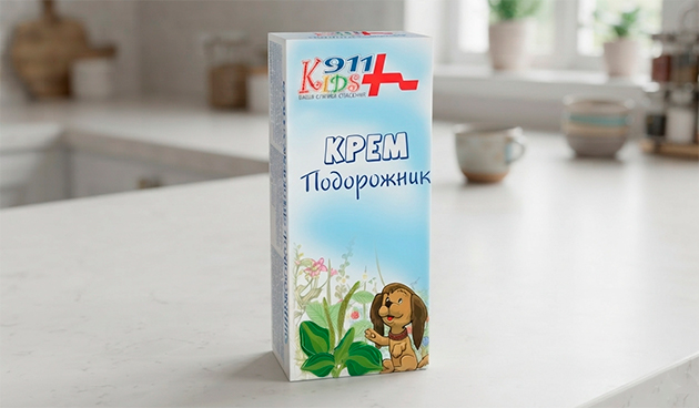 Крем «Подорожник» — «911 Кидс»