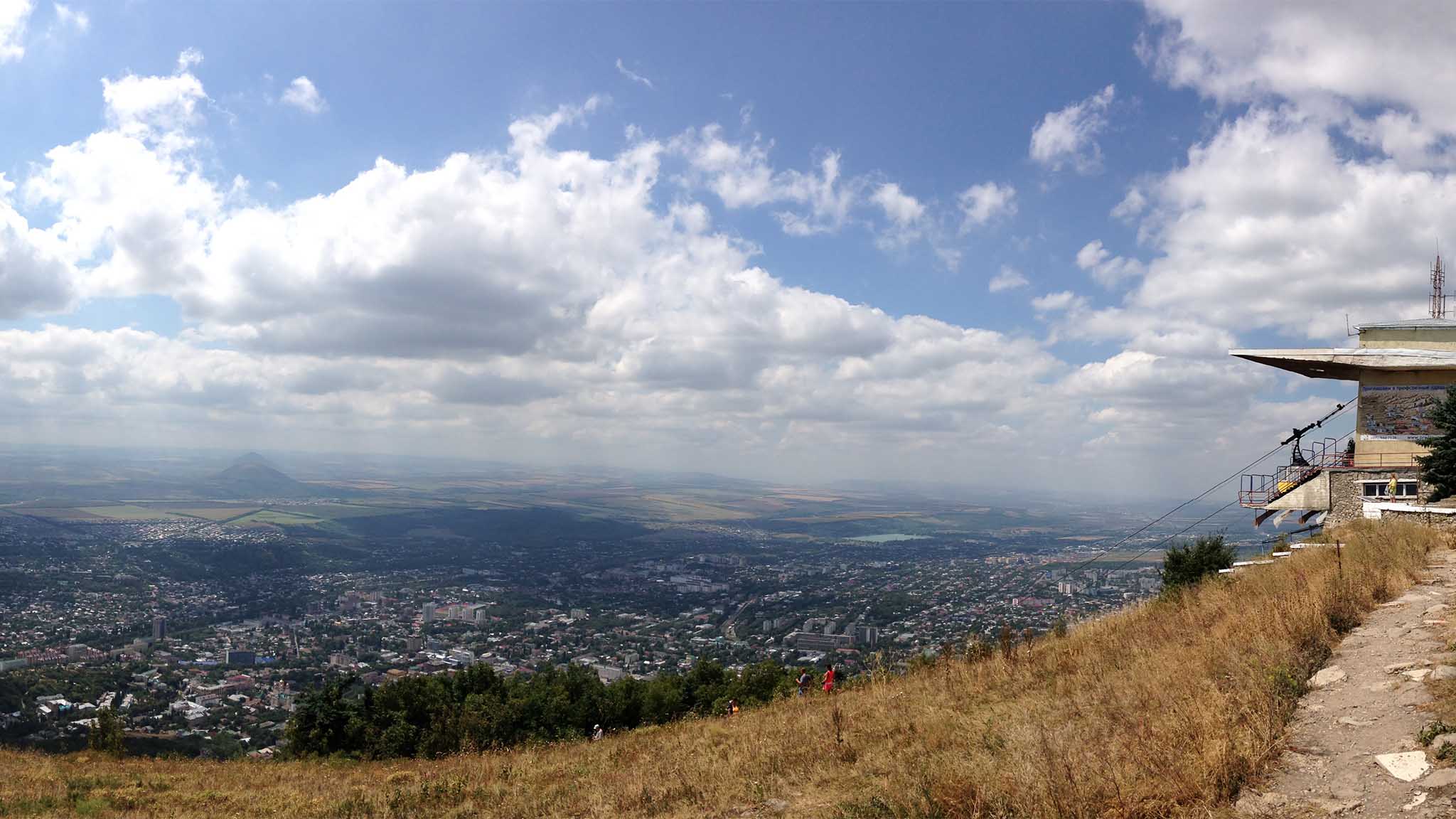 kanatnaya doroga na goru mashuk pyatigorsk panorama