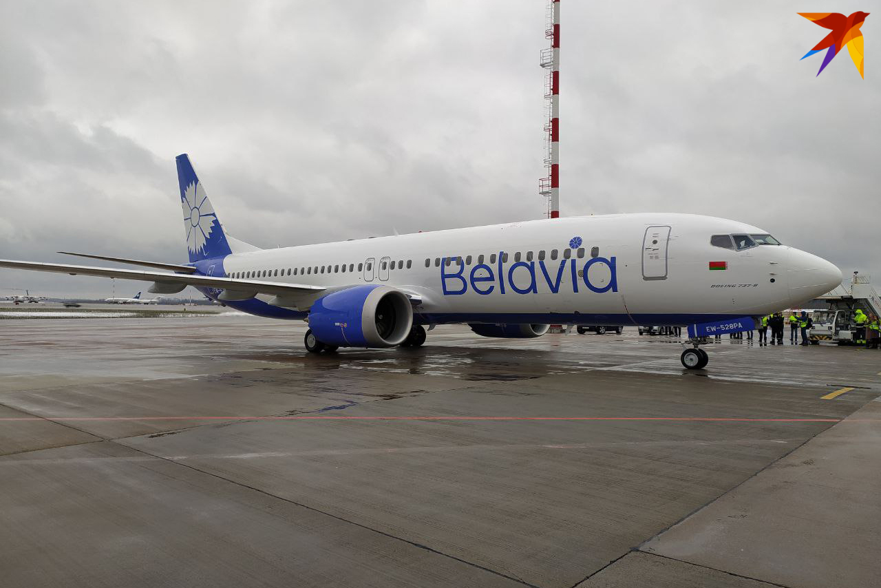 Первый Boeing 737 MAX 8 прилетел в Беларусь.
