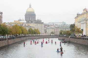 "КП" показывает и рассказывает, как прошел День туризма в Петербурге.