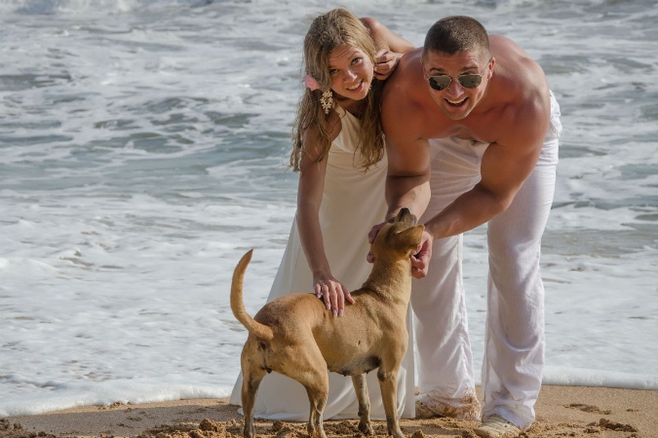 Виктор Федоринов и Дарья Прокопенко совсем недавно обрели семейное счастье.