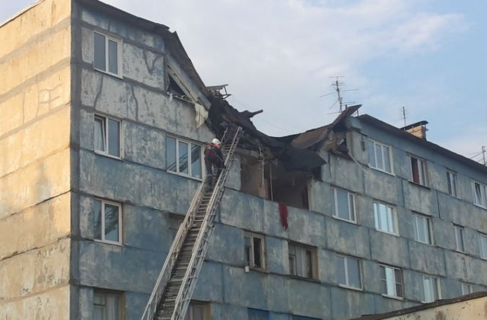 В результате взрыва серьезно пострадали три квартиры.