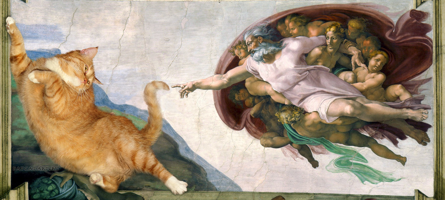 Использованы материалы с сайта fatcatart.com