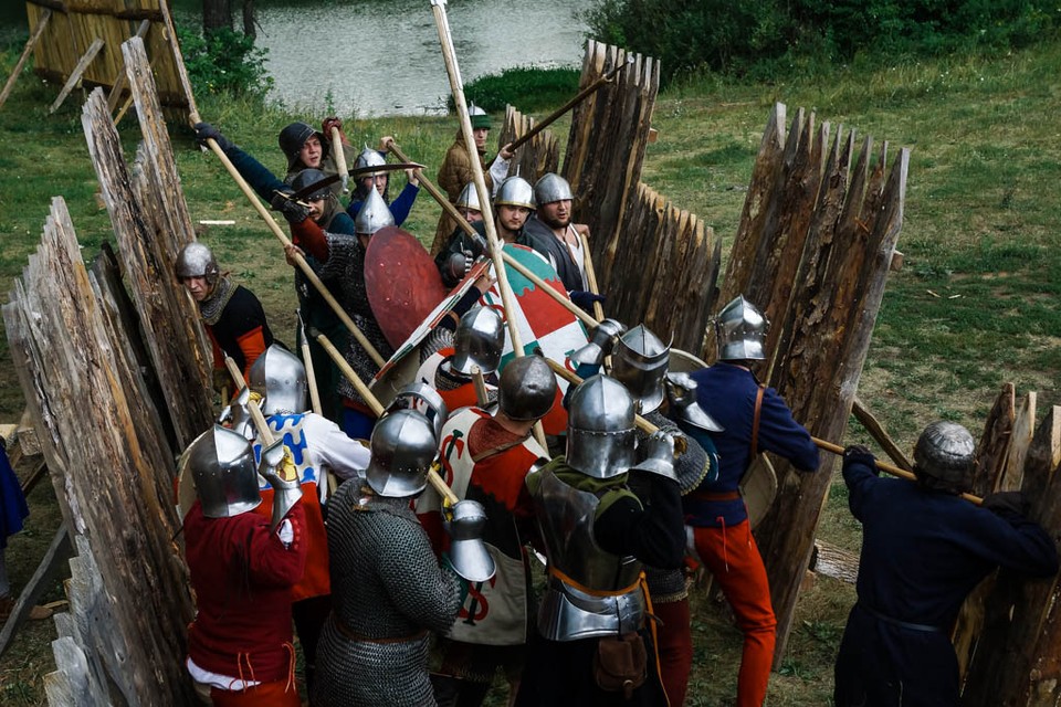 реконструкторы средневековья