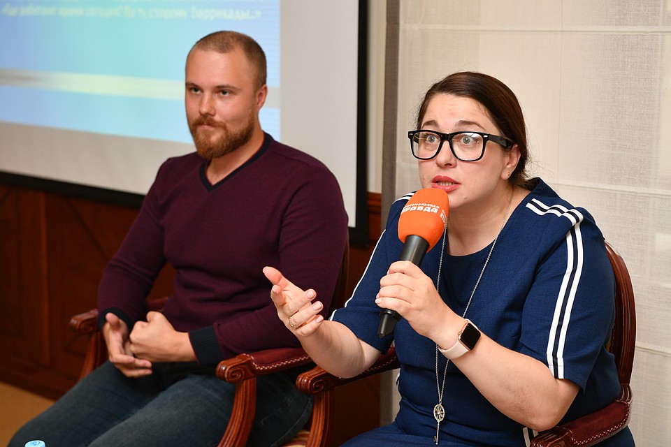 Мария Баченина - ведущая утреннего эфира на Радио «Комсомольская правда» 