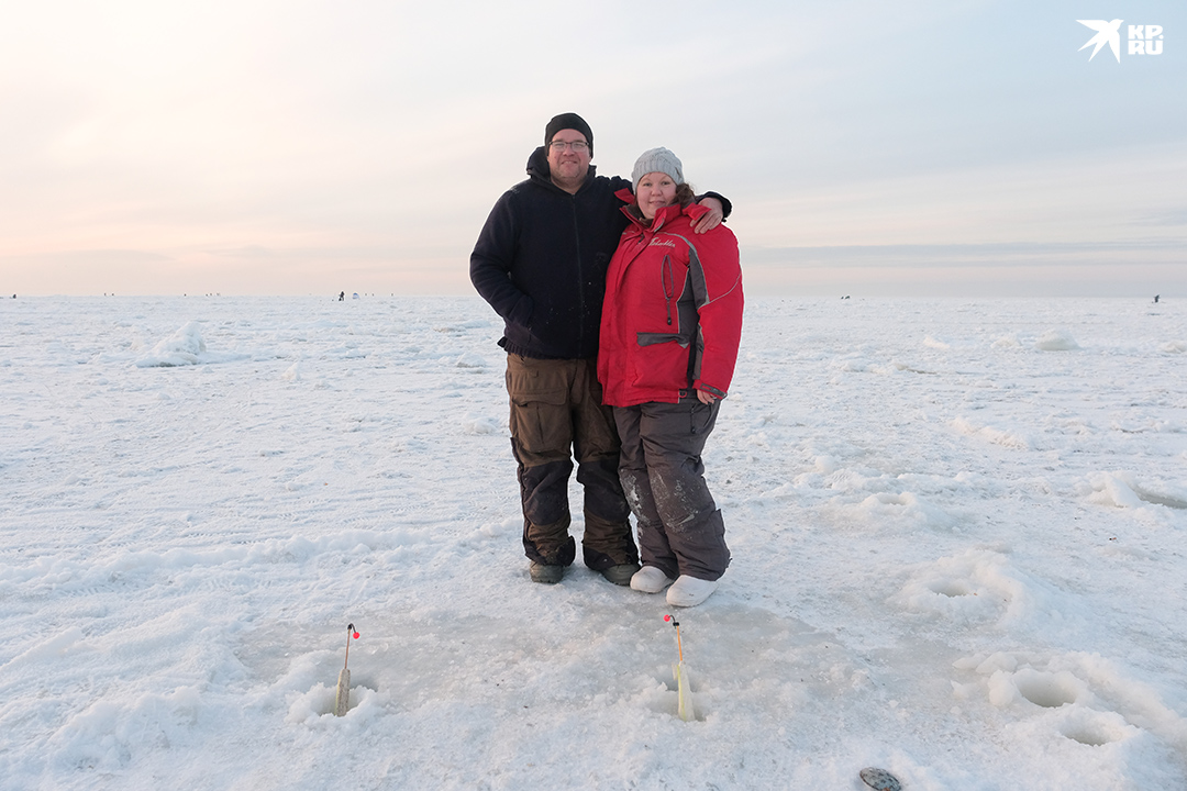 Тамара Ортикова с мужем Алексеем - опытный рыбаки. Они даже познакомились во время одного из рыбацких фестивалей.