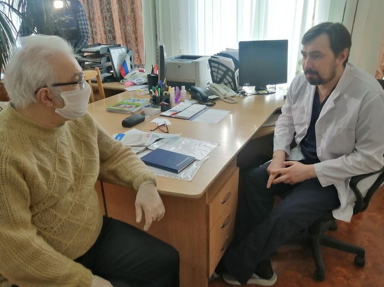 В инфекционном госпитале СОКБ им.Середавина Тенгиз Бетанели провел целый месяц