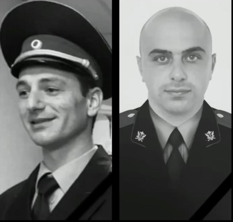 Андраник Матевосян и Альберт Агозян - приставы, которых застрелил в Адлере 61-летний мужчина