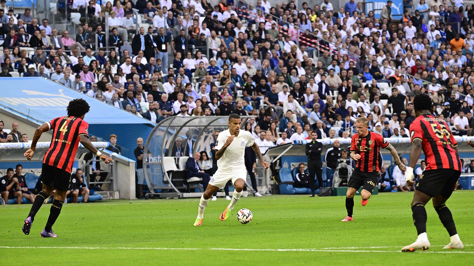 ФК «Ницца» — ФК «Марсель». Фото: globallookpress.com/Panoramic