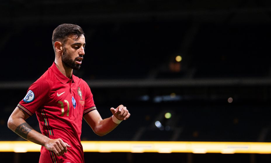 У Бруну Фернандеша уже есть один трофей со сборной Португалии - победа в Лиге наций-2019. Фото: Global Look Press