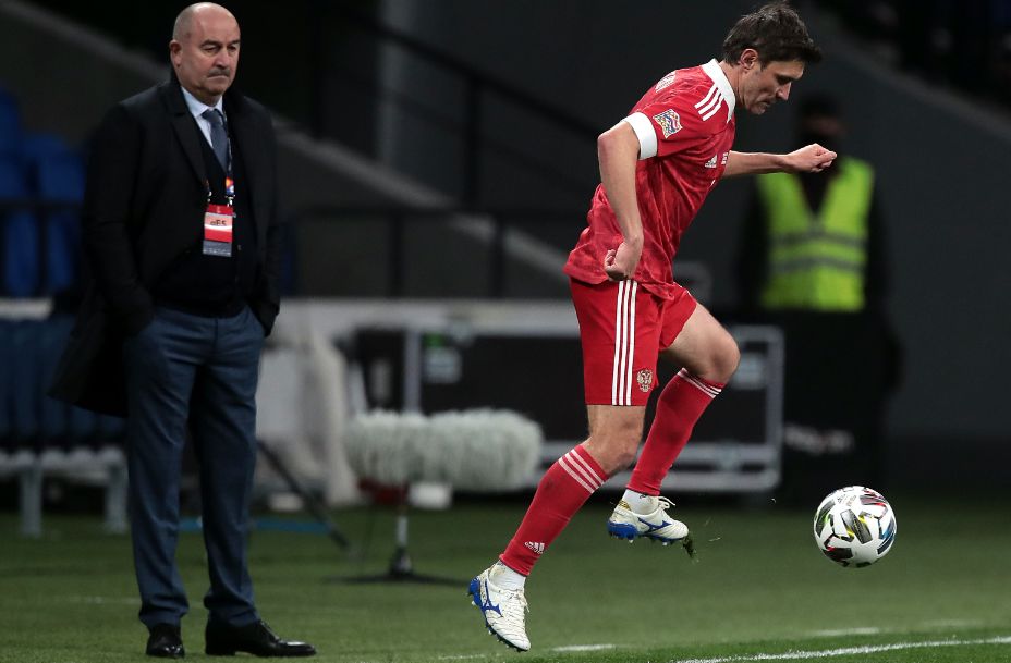 Опытный Юрий Жирков - самый титулованный игрок в сборной России. Фото: Global Look Press