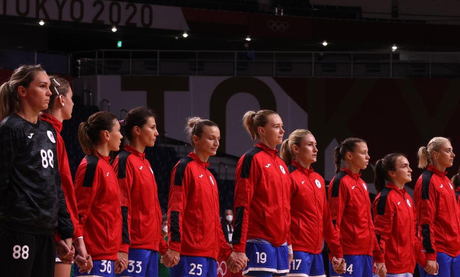 Сборная России стартовала на Олимпиаде-2020 с ничьей с бразильянками. Фото: Reuters