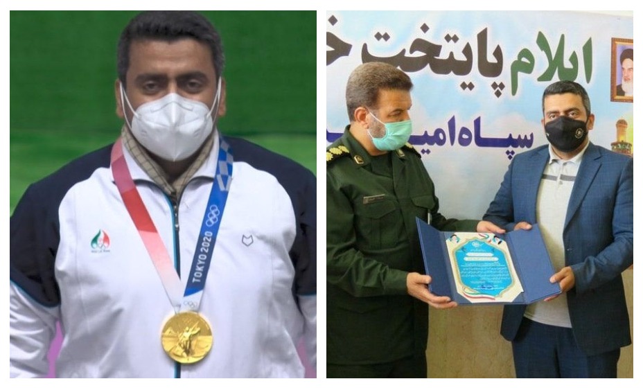 На иранского олимпийского чемпиона Джаваду Форуги накинулись правозащитники. Его обвиняют в членстве террористической организации. Фото: Twitter