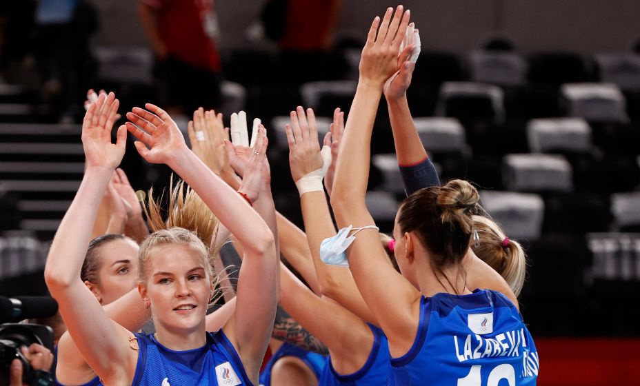 Российские волейболистки вышли в плей-офф с четвертого места. Фото: Reuters