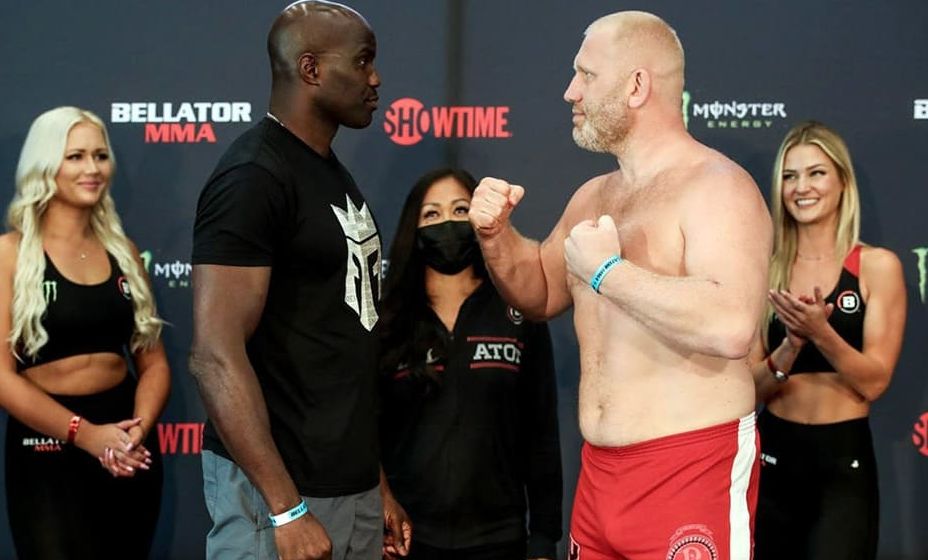 Сергей Харитонов на турнире Bellator. Фото: FIGHTTIME
