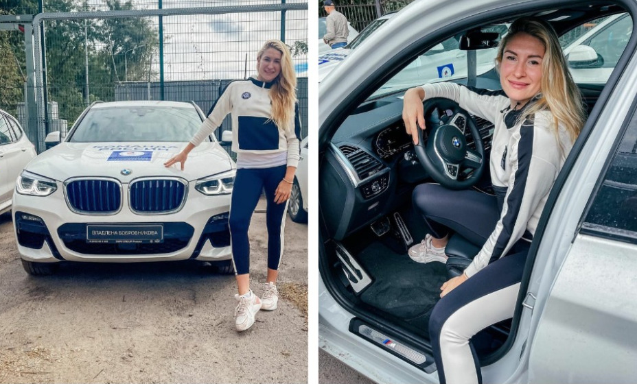 Гандболистка сборной России Владлена Бобровникова получила автомобиль за серебро Игр-2020 в Токио. Фото: Инстаграм Владлены Бобровниковой