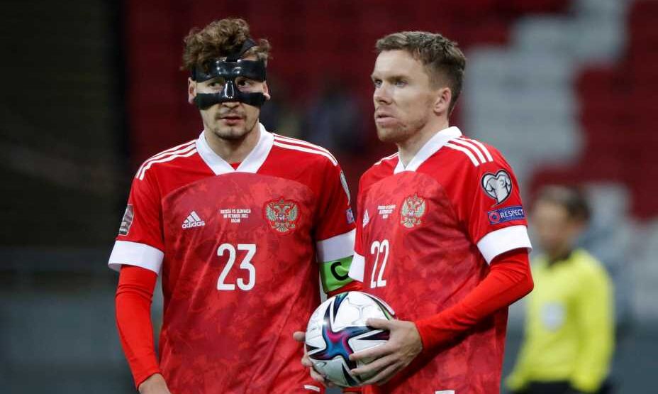 Далер Кузяев и Сергей Терехов, сборная России