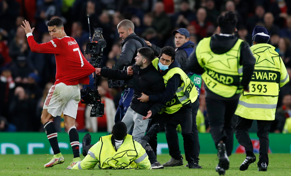 Криштиану Роналду точным броском по воротам принес победу «МЮ». Фото: Reuters