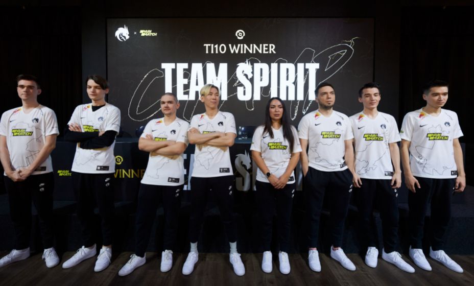 Российская команда Team Spirit стала чемпионом мира по Dota 2. Фото: Team Spirit