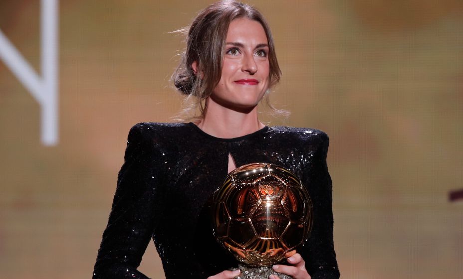 Алексия Путельяс стала обладательницей женского «Золотого мяча» в 2021 году. 
Фото: Reuters