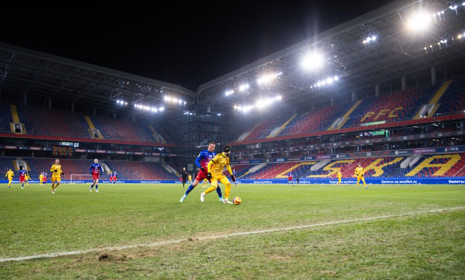 Матч ЦСКА с «Арсеналом» всё же состоялся на ВЭБ Арене. 
Фото: ПФК ЦСКА