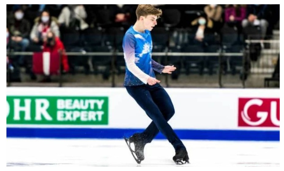 Украинский фигурист Иван Шмуратко заговорил с журналистами на английском языке. Фото: Инстаграм Ивана Шмуратко