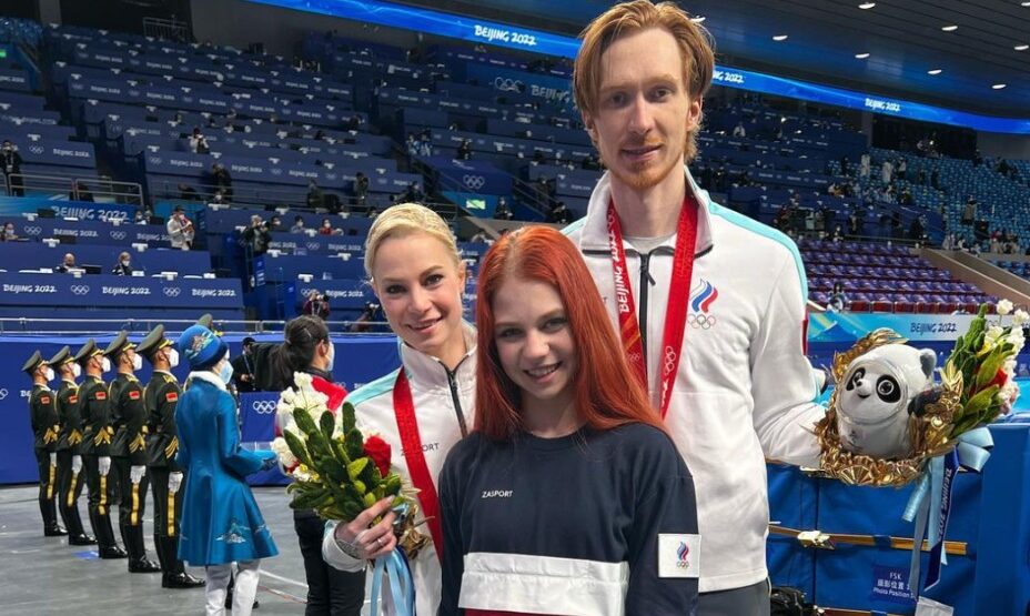 Трусова Тарасова Морозов