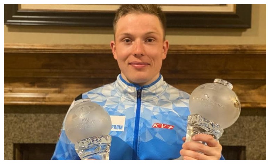 Александр Корнев - обладатель Большого хрустального глобуса. Фото: СБР