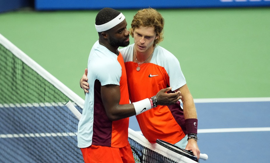 Рублев проиграл Тиафо в четвертьфинале US Open.
Фото: Reuters