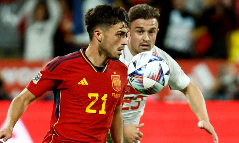 Испания - Швейцария, футбол