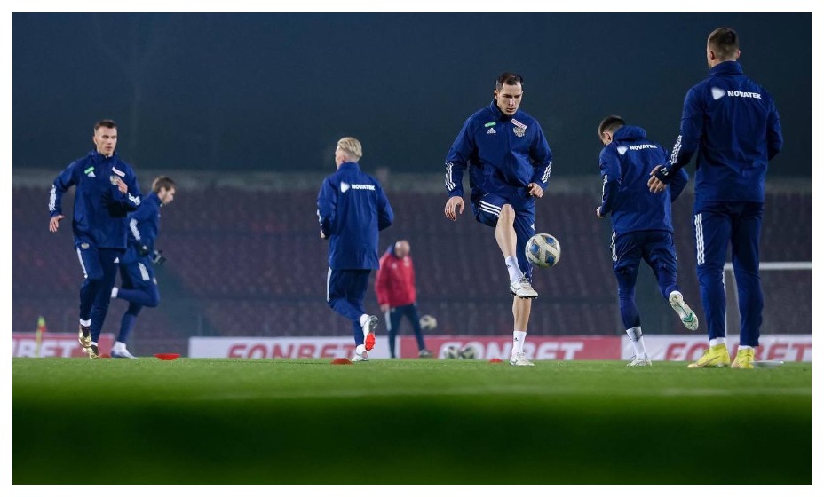 Россияне могут рассчитывать на поддержку трибун в Тегеране. Фото: соцсети сборной России по футболу