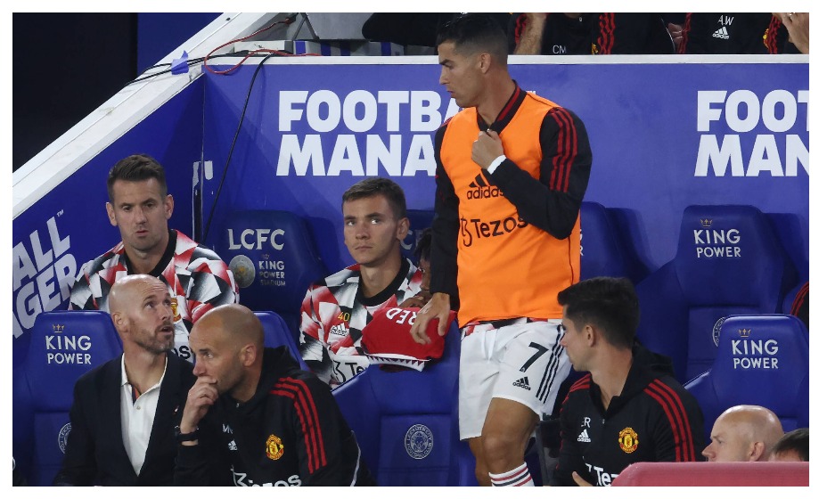 Отношения между Эриком тен Хагом и Криштиану Роналду не сложились. Фото: Global Look Press