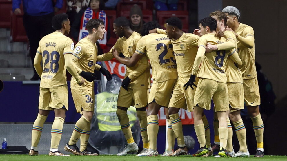 Барселона, Атлетико, футбол