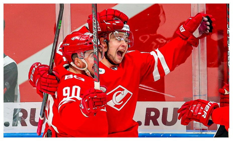 «Спартак» добил «Динамо» в столичном дерби. Фото: соцсети ХК «Спартак»