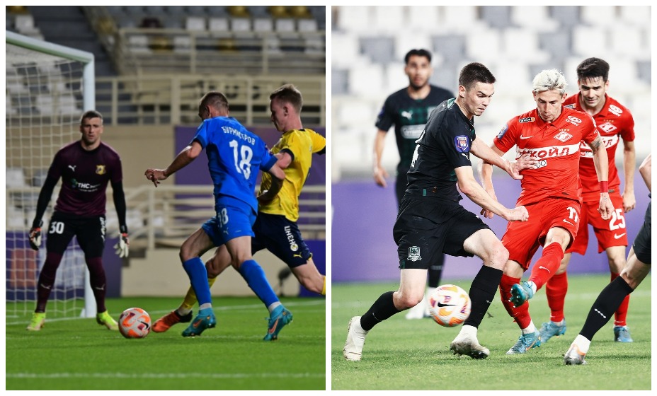 «Сочи» и «Спартак» одержали крупные победы на Winline Зимнем кубке РПЛ. Фото: Соцсети «Сочи» и «Спартака»