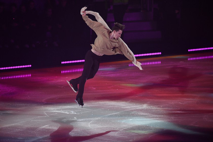 Фигурист Андрей Мозалев поразил многих на турнире шоу-программ. Фото: Михаил Фролов, КП