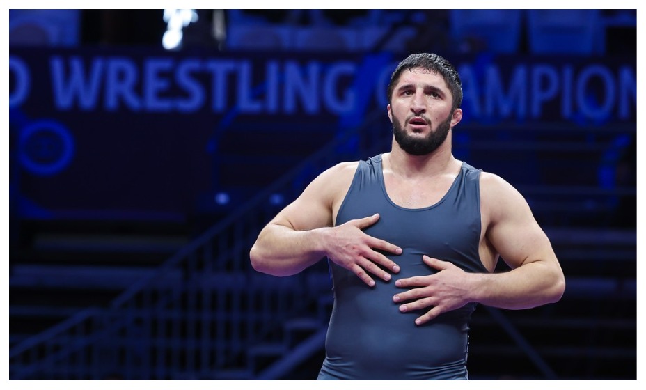 Борец Садулаев не получил визу в Хорватию. Фото: United World Wrestling