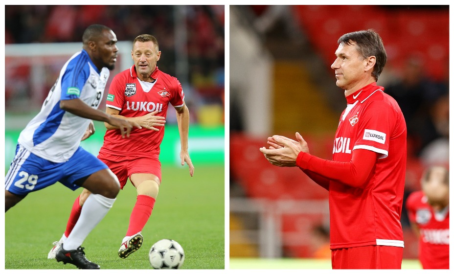 Андрей Тихонов и Егор Титов до сих пор в отличной форме. Фото: Соцсети ФК «Спартак»