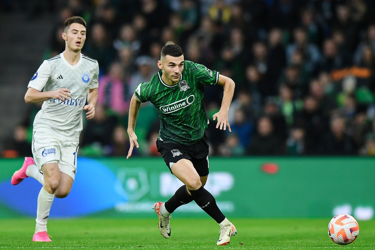 В первом тайме у 