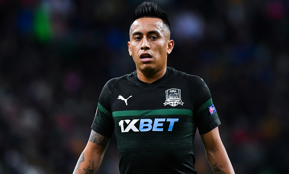 «Сантос» согласился вернуть долг «Краснодару» за трансфер Куэвы. Фото: ФК «Краснодар»