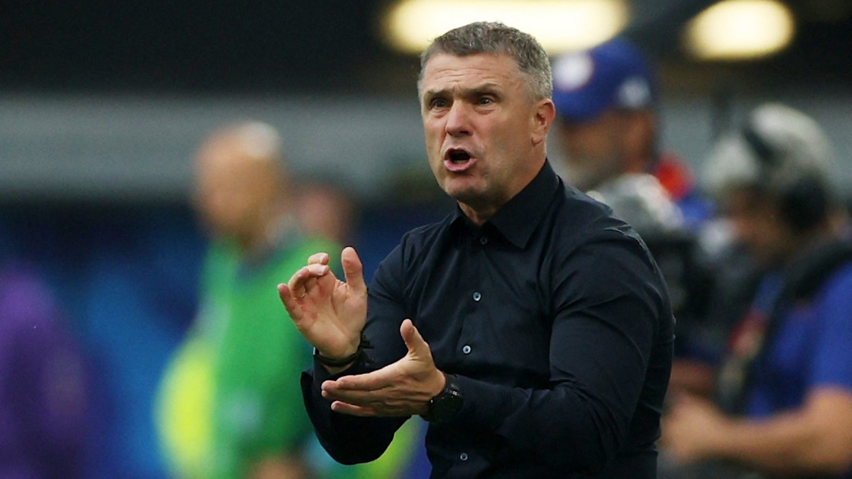 Сергей Ребров. Фото: REUTERS