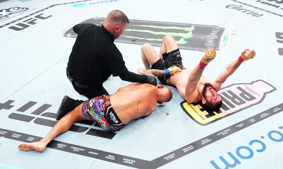 Ислам Махачев Эффектно победил Дастина Порье. Фото: Соцсети UFC