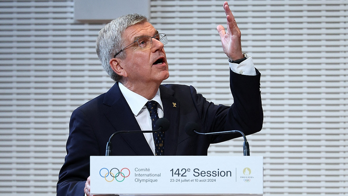 Глава МОК Томас Бах перед уходом в отставку решил обвинить Россию. Фото: REUTERS