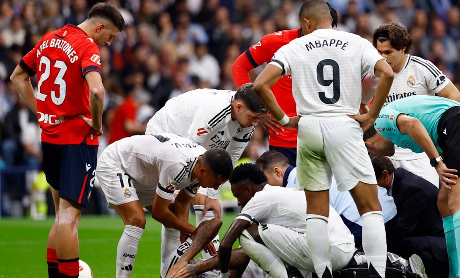 Родриго и Милитао досрочно завершили матч с «Осасуной» из-за травм. Фото: Reuters