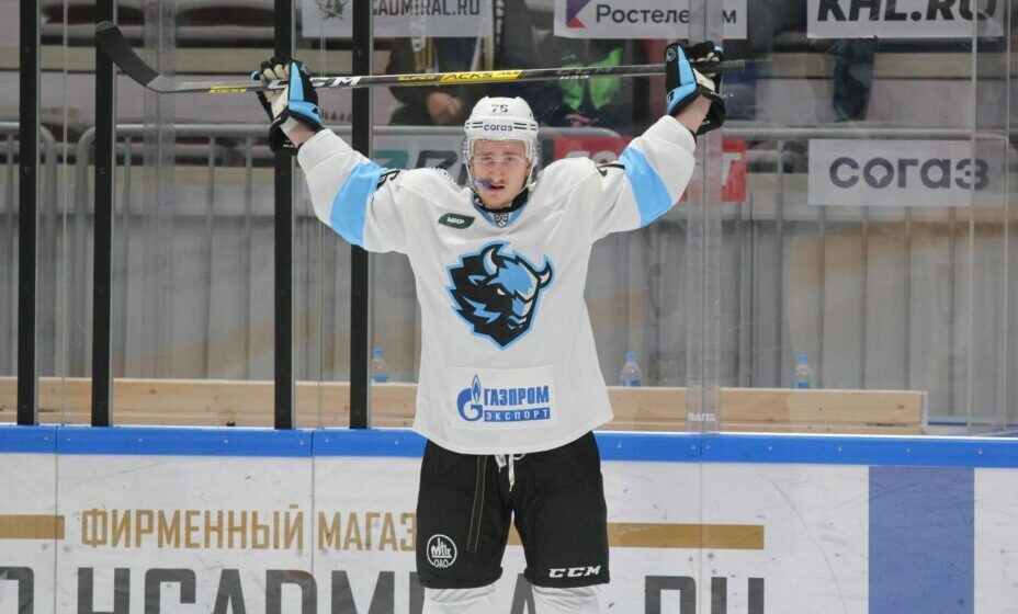 Тимофей Ковгореня дисквалифицирован на два матча. Фото: ХК «Динамо»-Минск 