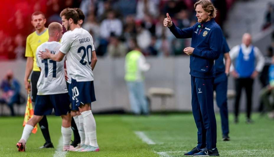 Валерий Карпин одобрил разгром сборной Беларуси. Фото: РФС